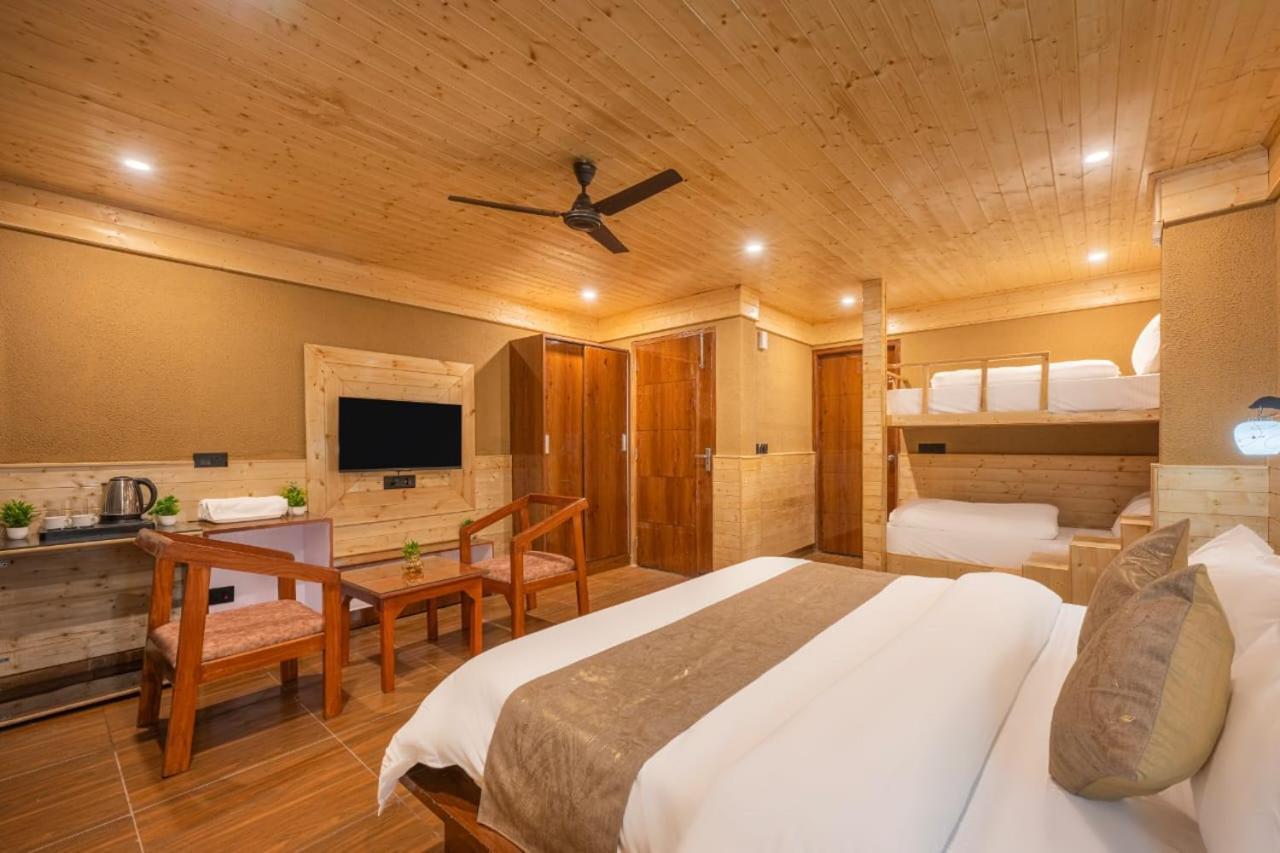 The Countryside Retreat I Vacations I Conference I Mice I Family Events I Open Air Terrace I Sky Bonfire I Kufri By Exotic Stays Shimla Exterior photo